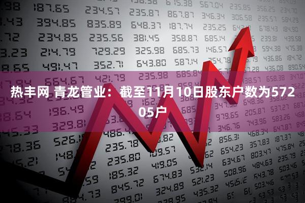 热丰网 青龙管业：截至11月10日股东户数为57205户